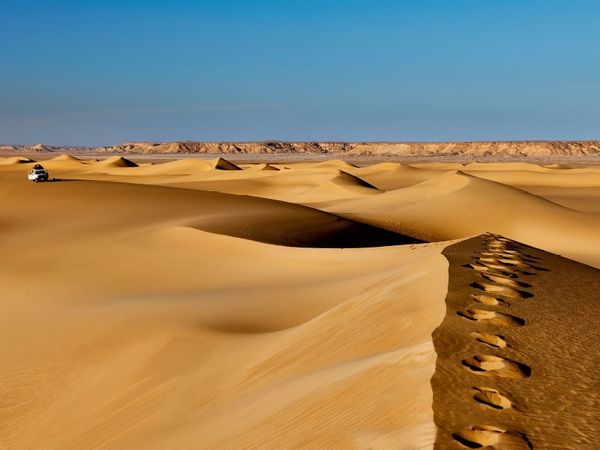 Produktbild: CALVENDO Puzzle Sandd&uuml;nen in &auml;gyptischer W&uuml;ste | 1000 Teile Lege-Gr&ouml;&szlig;e 64x48cm Foto-Puzzle f&uuml;r gl&uuml;ckliche Stunden