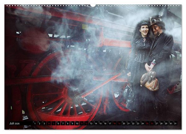 Produktbild: Steampunks (hochwertiger Premium Wandkalender 2026 DIN A2 quer), Kunstdruck in Hochglanz