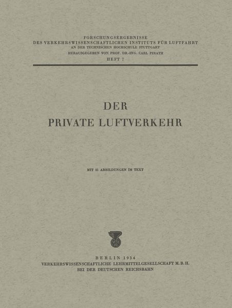 Produktbild: Der private Luftverkehr
