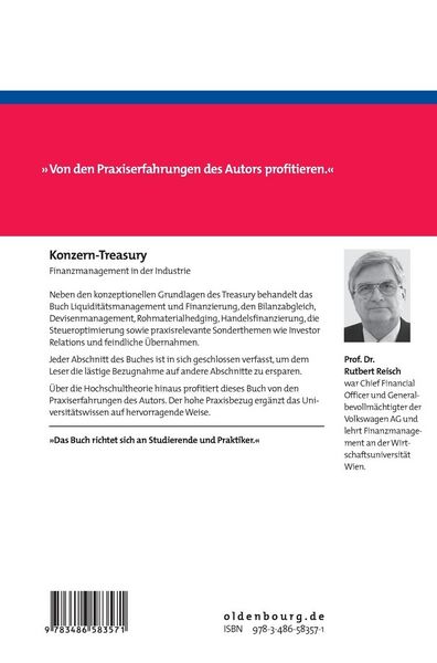 Produktbild: Konzern-Treasury