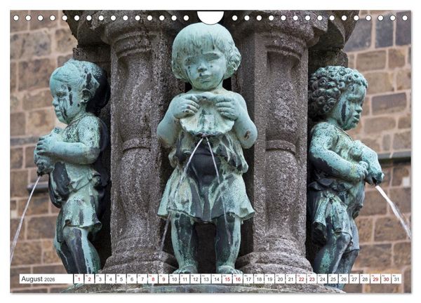 Produktbild: Ansichten von Bremen und Bremerhaven (Wandkalender 2026 DIN A4 quer), CALVENDO Monatskalender