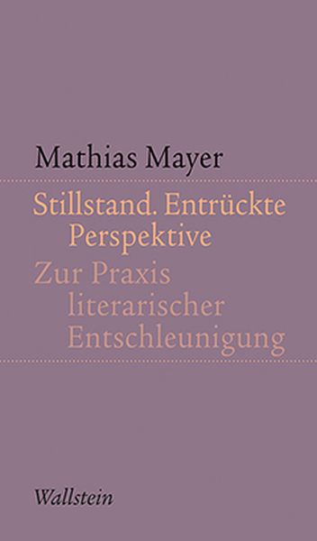 Produktbild: Stillstand. Entr&uuml;ckte Perspektive