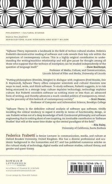 Produktbild: Software Theory