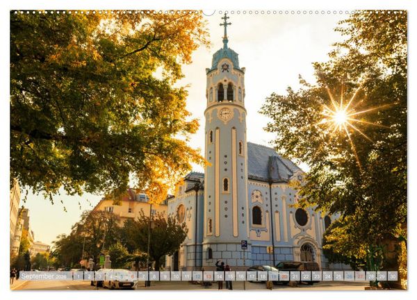 Produktbild: Zauberhaftes Bratislava - Entz&uuml;ckende Hauptstadt der Slowakai an der Donau (hochwertiger Premium Wandkalender 2026 DIN A2 quer), Kunstdruck in Hochglanz