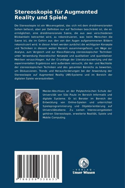 Produktbild: Stereoskopie f&uuml;r Augmented Reality und Spiele