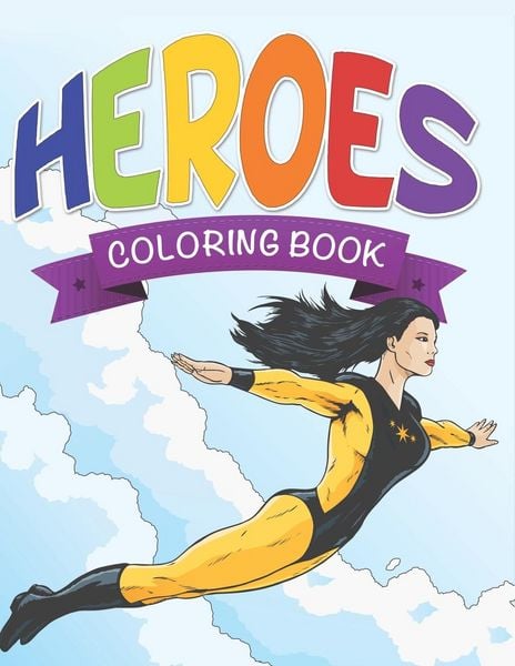 Produktbild: Heroes Coloring Book