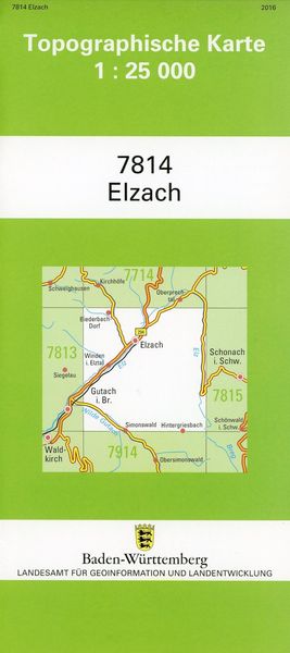 Produktbild: Elzach 1 : 25 000