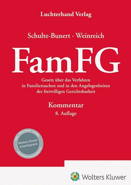 FamFG Kommentar, Gebundene Ausgabe von , Hermann Luchterhand Verlag, 978-3-472-09845-4