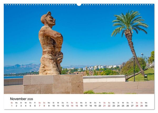 Produktbild: T&uuml;rkei, Antalya: Urlaubsparadies am Mittelmeer (hochwertiger Premium Wandkalender 2026 DIN A2 quer), Kunstdruck in Hochglanz
