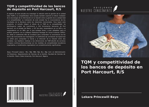 Produktbild: TQM y competitividad de los bancos de dep&oacute;sito en Port Harcourt, R/S
