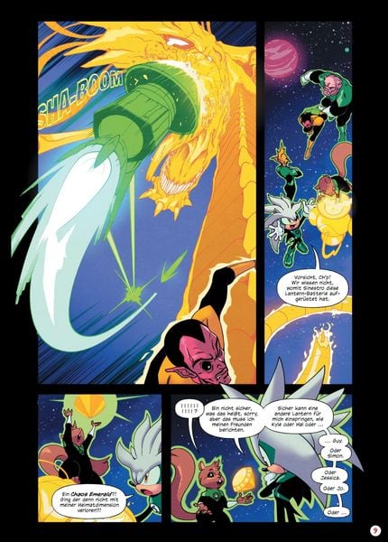 Produktbild: DC x Sonic The Hedgehog