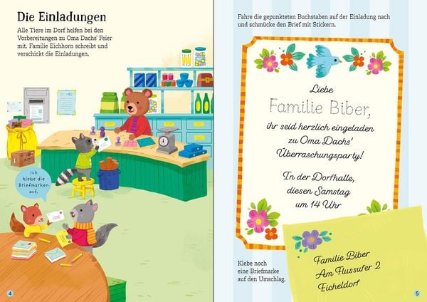 Produktbild: Mein Immer-wieder-Stickerbuch: Oma Dachs feiert Geburtstag