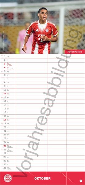 Produktbild: FC Bayern M&uuml;nchen Fanplaner 2027