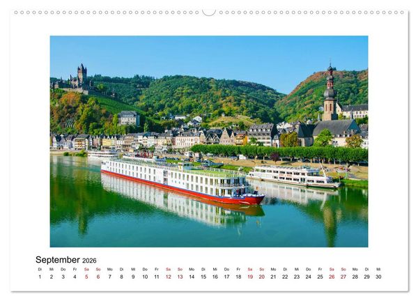 Produktbild: Cochem - an der Mosel (Wandkalender 2026 DIN A2 quer), CALVENDO Monatskalender