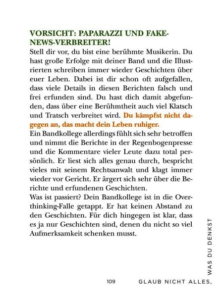 Produktbild: Die 1-Minuten-Strategie gegen Overthinking