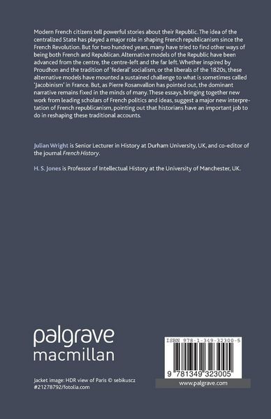 Produktbild: Pluralism and the Idea of the Republic in France