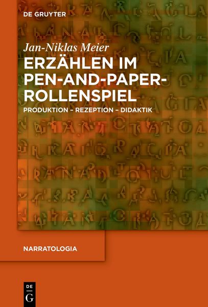 Produktbild: Erz&auml;hlen im Pen-and-Paper-Rollenspiel