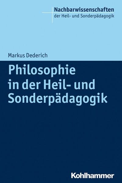 Produktbild: Philosophie in der Heil- und Sonderp&auml;dagogik
