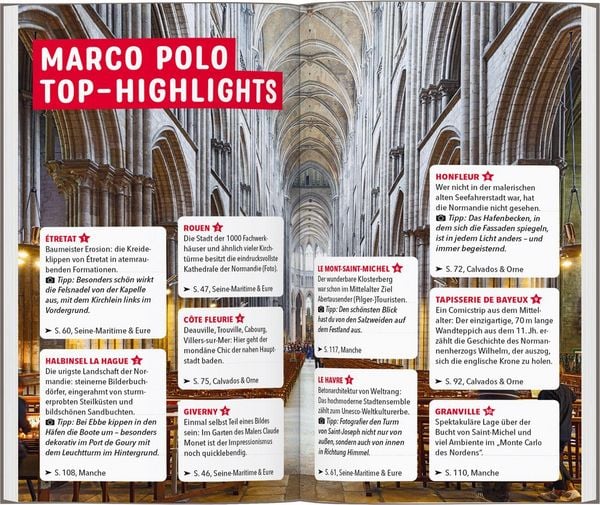 Produktbild: MARCO POLO Reisef&uuml;hrer Normandie
