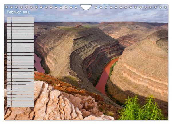 Produktbild: Die Canyons der USA (Wandkalender 2026 DIN A4 quer), CALVENDO Monatskalender