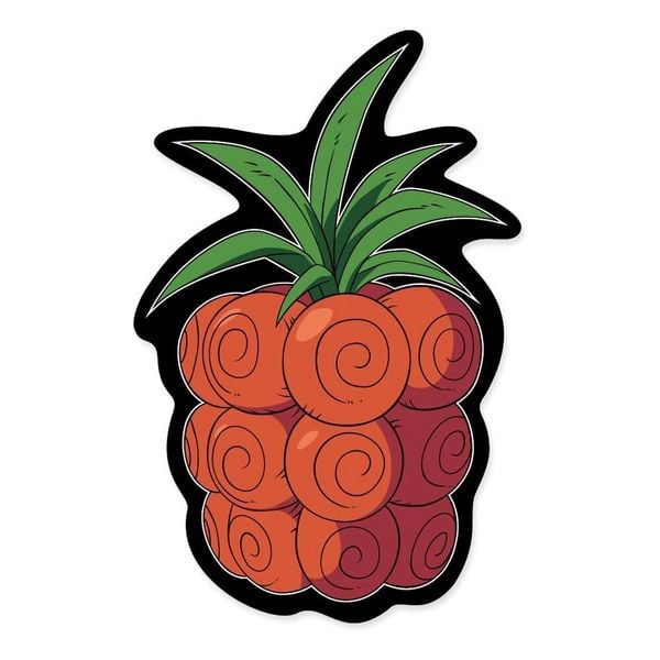 One Piece Trenn-Trenn Frucht Dekokissen 36cm