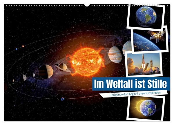 Produktbild: Im Weltall ist Stille (Wandkalender 2027 DIN A2 quer), CALVENDO Monatskalender