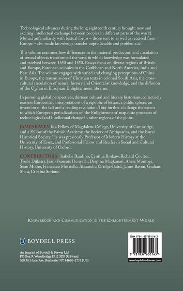 Produktbild: Global Exchanges of Knowledge in the Long Eighteenth Century