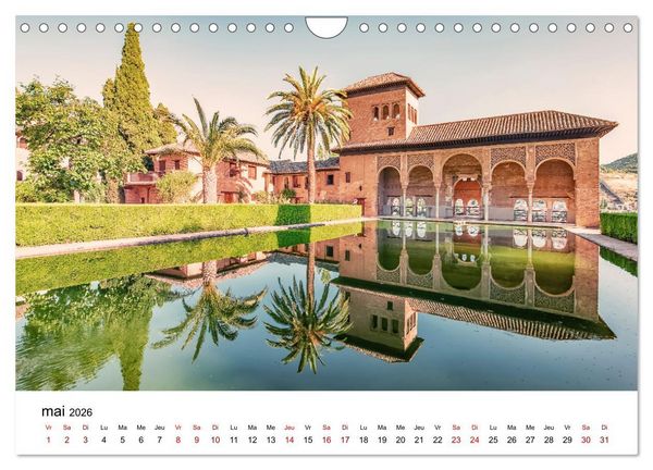 Produktbild: Stup&eacute;fiante Espagne (Calendrier mural 2026 DIN A4 vertical), CALVENDO calendrier mensuel