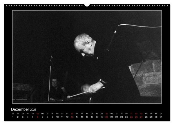 Produktbild: Jazz onstage (hochwertiger Premium Wandkalender 2026 DIN A2 quer), Kunstdruck in Hochglanz