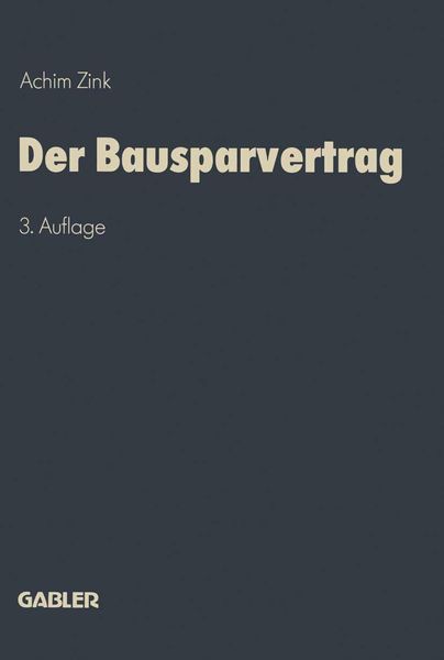 Produktbild: Der Bausparvertrag