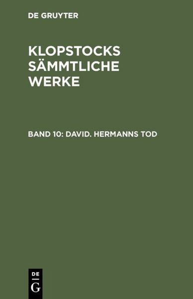 Produktbild: David. Hermanns Tod