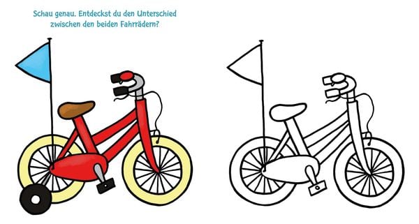 Produktbild: Ausmalbilder f&uuml;r Kita-Kinder: Das dicke Kindergarten-Malbuch: Drau&szlig;en unterwegs