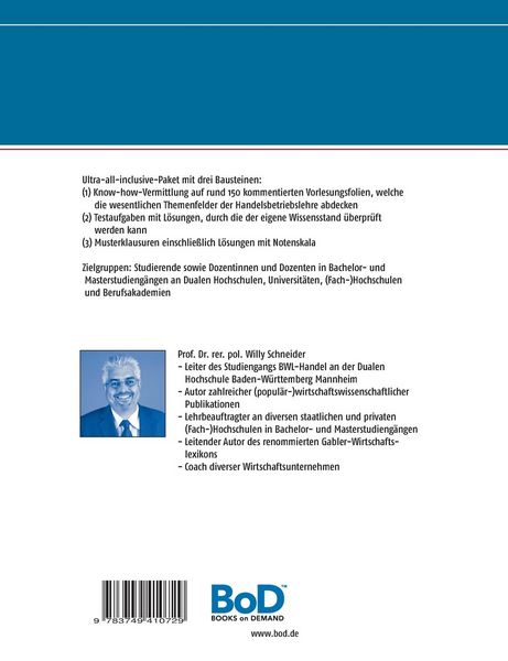 Produktbild: Grundlagen der Handelsbetriebslehre ultra-all-inclusive