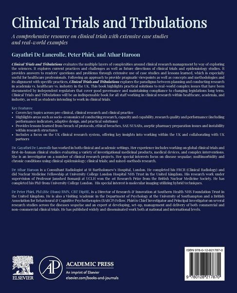 Produktbild: Clinical Trials and Tribulations