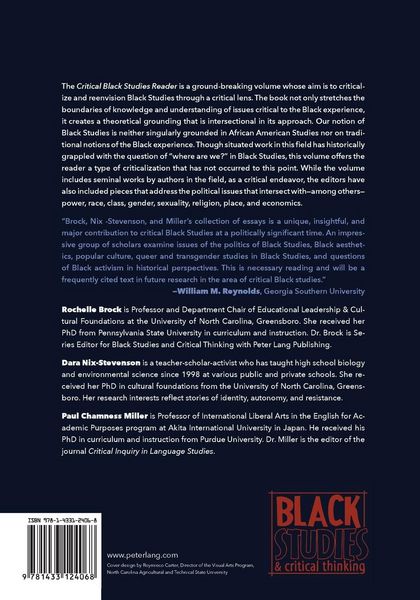 Produktbild: Critical Black Studies Reader