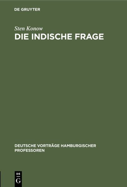 Produktbild: Die indische Frage