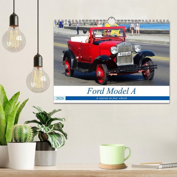 Produktbild: Ford Model A (Wall Calendar 2026 DIN A4 landscape), CALVENDO 12 Month Wall Calendar