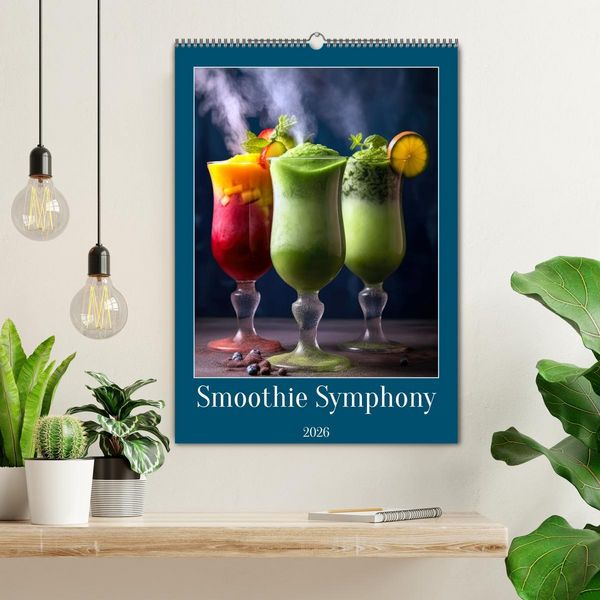 Produktbild: Smoothie Symphony (Wall Calendar 2026 DIN A2 portrait), CALVENDO 12 Month Wall Calendar