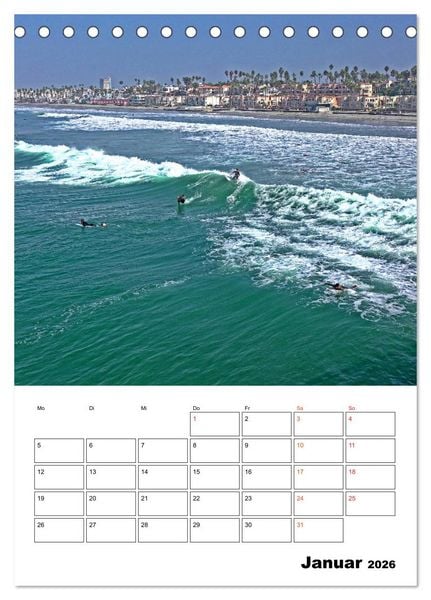 Produktbild: AMERIKA RUNDREISE Bildsch&ouml;n und Aufregend. (Tischkalender 2026 DIN A5 hoch), CALVENDO Monatskalender