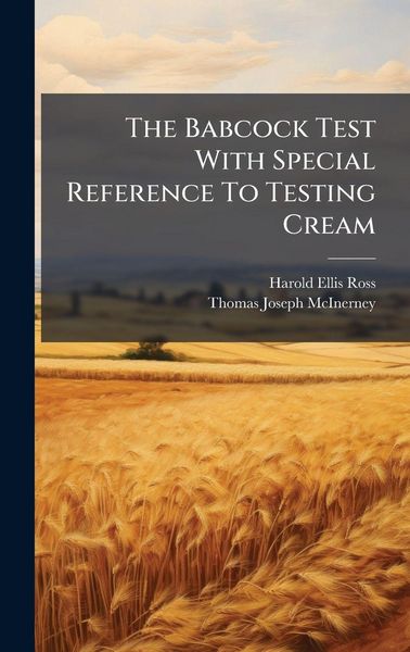 Produktbild: The Babcock Test With Special Reference To Testing Cream
