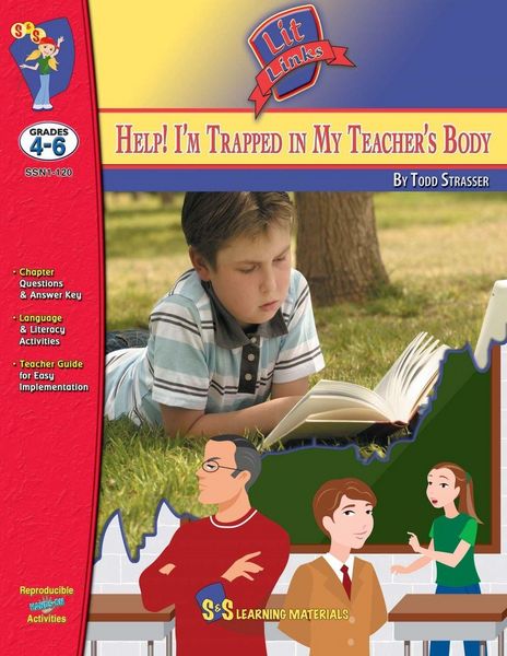 Produktbild: Help I'm Trapped in My Teacher's Body Novel Study Grades 4-6 A novel by Todd Strasser.