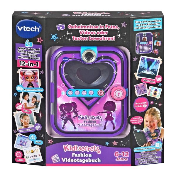 Produktbild: KidiSecrets Fashion Videotagebuch black