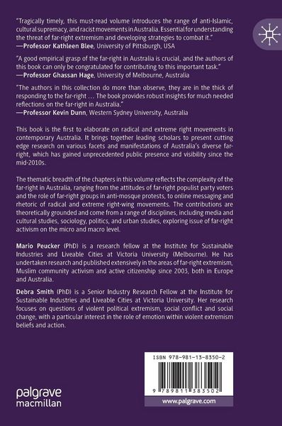 Produktbild: The Far-Right in Contemporary Australia