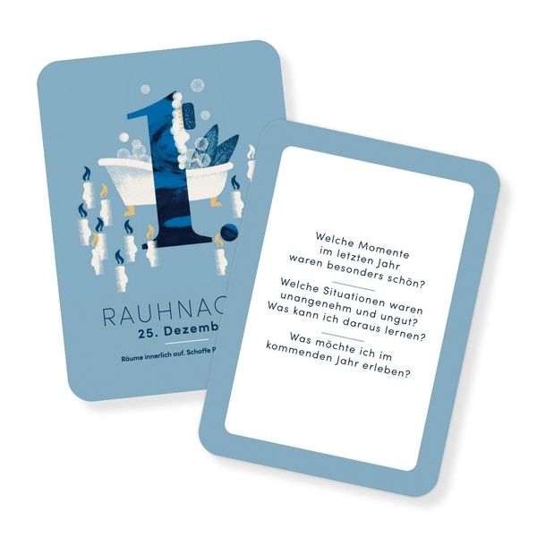 Produktbild: Rauhn&auml;chte - 12 Tage nur f&uuml;r dich - Das Kartenset