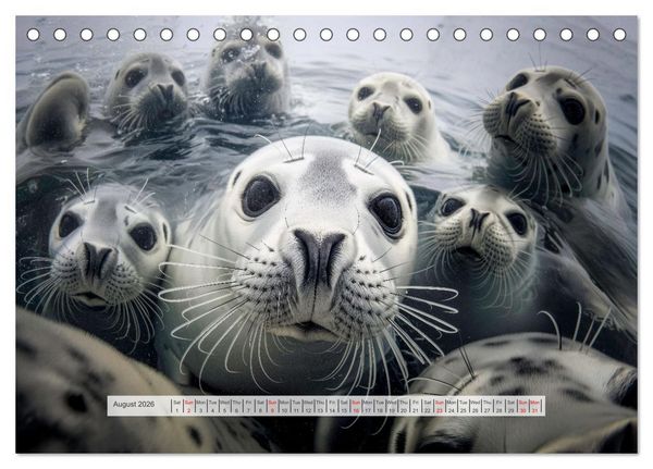 Produktbild: Selfie Shot (Desk Calendar 2026 DIN A5 landscape), CALVENDO 12 Month DeskCalendar