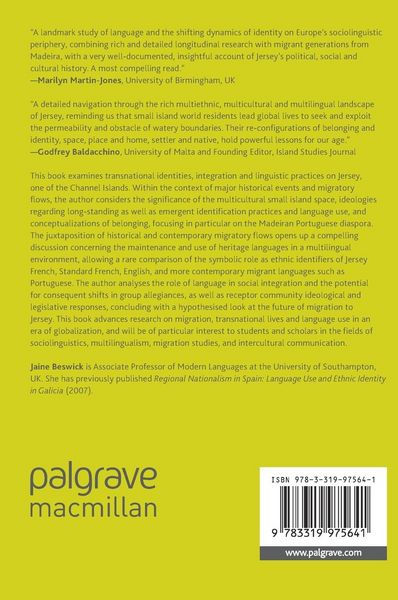 Produktbild: Identity, Language and Belonging on Jersey