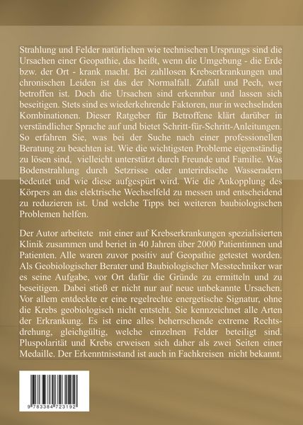 Produktbild: Das Krebs-Handbuch Strahlung und Geopathie