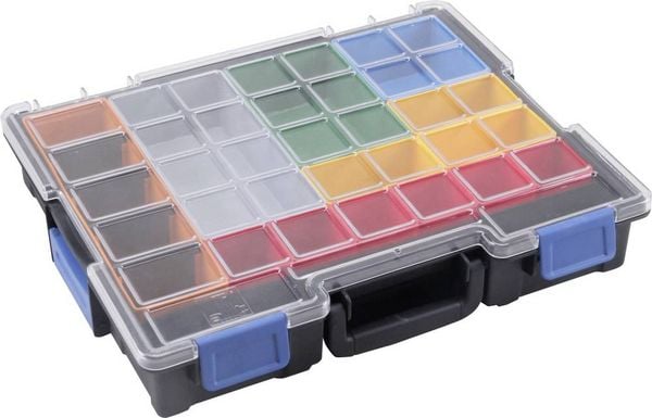 Produktbild: Allit EuroPlus Pro K44/18 Sortimentskoffer (B x H x T) 440 x 76 x 355 mm Anzahl F&auml;cher: 18 Inhalt 1 St.