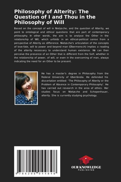 Produktbild: Philosophy of Alterity: The Question of I and Thou in the Philosophy of Will