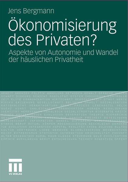 Produktbild: &Ouml;konomisierung des Privaten?